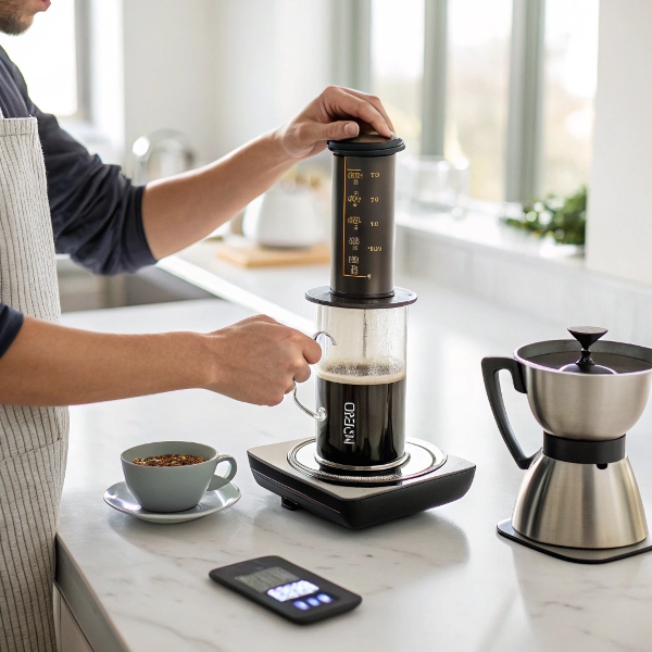 Aeropress ile Kahve Demleme: Pratik ve Hızlı Yöntem