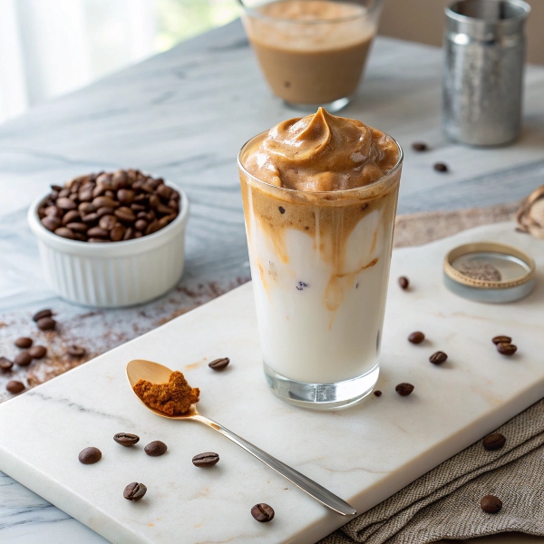 Evde Dalgona Kahve Nasıl Yapılır? Köpüklü ve Şık Görünümlü Tarif