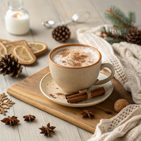 Tarçınlı Sütlü Kahve Tarifi – Evde Kışa Yakışan Sıcak Bir Lezzet